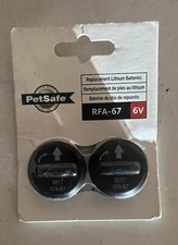 PetSafe RFA-67 6V Replacement Lithium Batteries 2 Pack New Exp 01/2029
