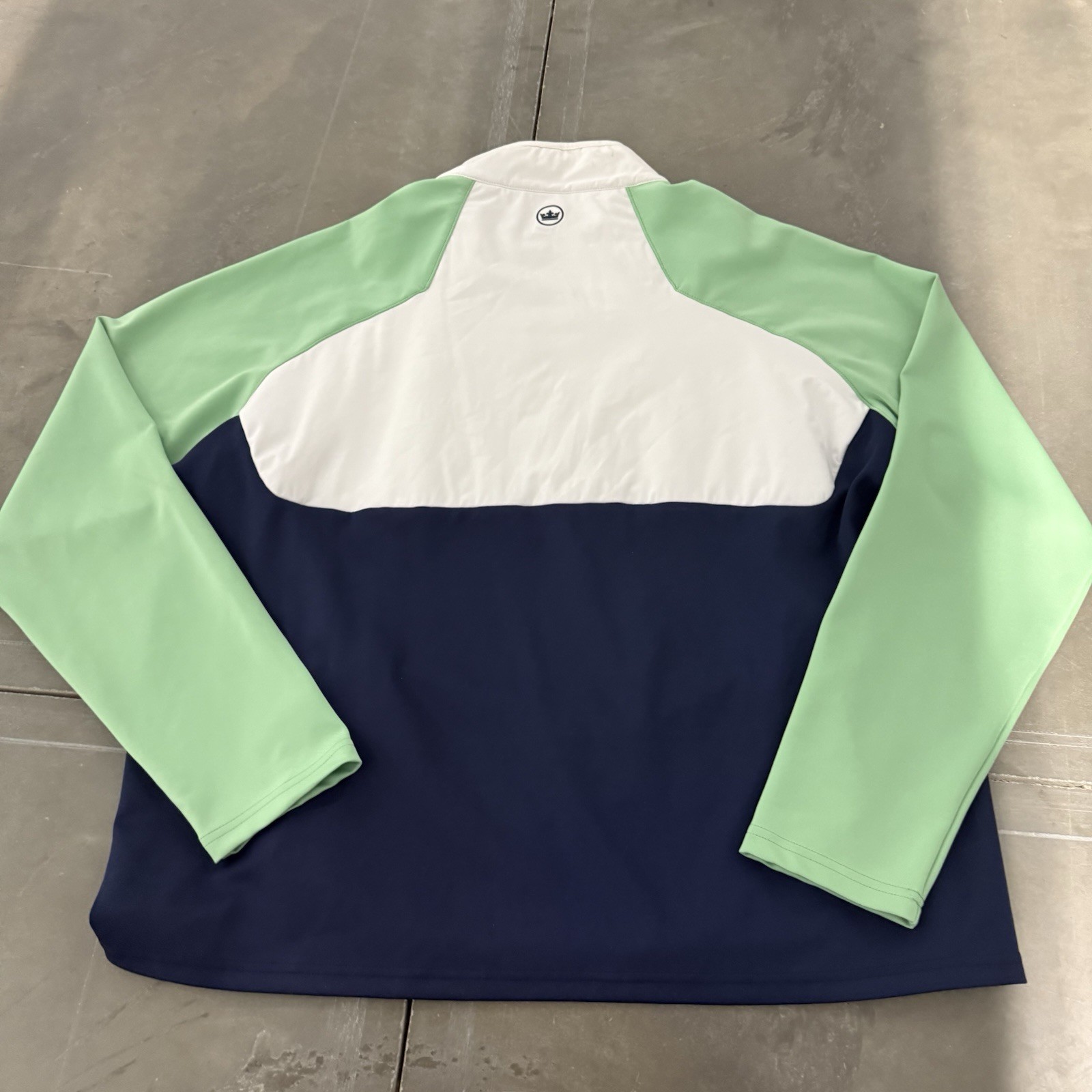 Peter Millar Quarter Zip Pullover Colorblock Golf… - image 4