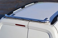Edelstahl HeckdachträGer + Multifunktionale Leds FüR Peugeot Partner 2019+