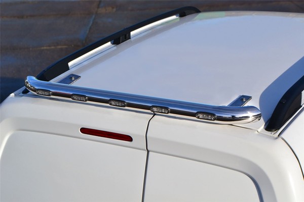 Edelstahl HeckdachträGer + Multifunktionale Leds FüR Peugeot Partner 2019+-image