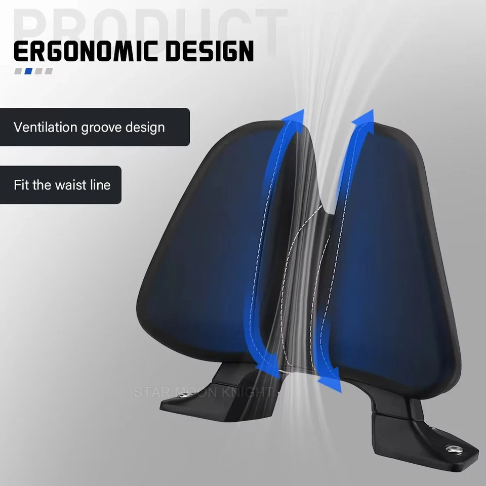 Cojín cojín asiento trasero respaldo pasajero para Honda ADV350 NSS350 NSS Forza 350 Foto 3 de 4