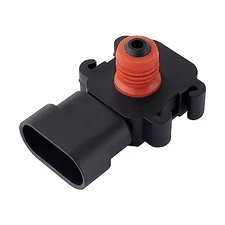 Manifold Absolute Pressure Sensor,Professional 3-Pin Intake Air Pressure 