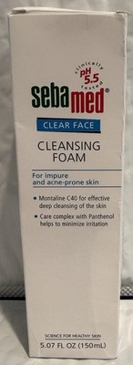 NEW Sebamed Clear Face Wash Cleansing Foam for Impure & Acne-Prone Skin 150mL