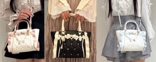 Shoulder Bag Handbag Honey Flutter ( MINI ) ribbon Samanthavega Samantha Vega-image