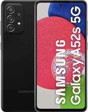Samsung Galaxy A52s 5G - 128GB (Unlocked)- (Dual SIM) -Black Generic Box