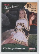 2009 TRISTAR TNA Wrestling Knockouts Christy Hemme #53 0t7