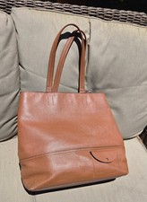 JCrew All-Day Tote Roasted Chestnut Leather P...