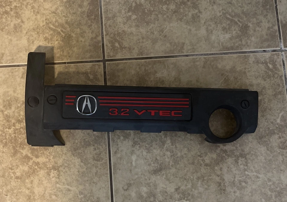 OEM 2001 2002 2003 Acura TL TYPE S 3.2 VTEC Engine Cover Front Valve Trim BEZEL - Image 2 of 3