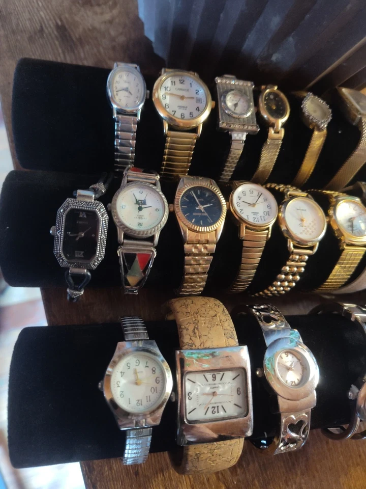 Lote De 29 Relojes Mayormente Damas Citizen Waltham Y Muchos Más Foto 2 de 4