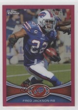 2012 Topps Chrome BCA Refractor 203/399 Fred Jackson #167 1e9z