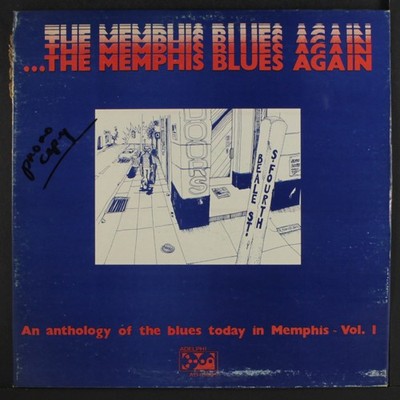 VARIOUS: the memphis blues again, vol. 1 ADELPHI 12'' LP 33 RPM