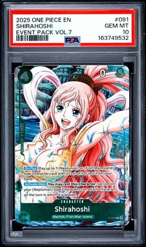 Shirahoshi (Event Pack Vol. 7) graded PSA 10 for sale on eBay