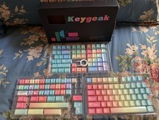 Keygeak Animal Series Unicorn Keycaps For Mechanical Keyboard
