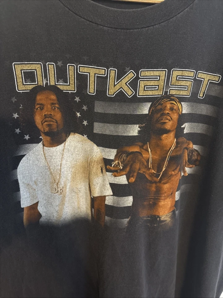 Vintage OutKast 2001 Stank Love Tour Shirt Rap Hip Hop Promo Original Size XL - Image 3 of 4