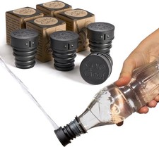 CuloClean Portable Bidet for Toilet, Travel, or Camping. 4pcs Black