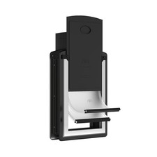 Cat Door for Door, All-Stainless Steel Frame Cat Door with Double Soft Flaps ...