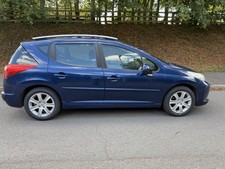 Peugeot 207 Sw 1.6 Diesel Pano Roof 12 Month Mot. Fantasia mpg