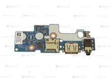 Dell OEM Inspiron 5505 USB Audio Port SD Card Reader IO Circuit Board TFKNY