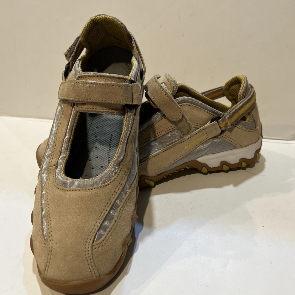 Zapatos deportivos para caminar Mephisto Allrounder Niro para mujer talla 9 gamuza Mary Jane Foto 3 de 4