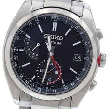 SEIKO Astron SBXY017/8B63-0BA0 Day date Solar Powered Radio Men's Watch 936251