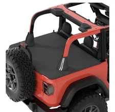 JOYTUTUS Tonneau Cover Compatible with Wrangler JL 2 Doors, JL Trunk Cargo Co...