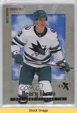 2023 Skybox E-X 2000 Rookies White Rainbow Credentials Henry Thrun #129 READ 3d2