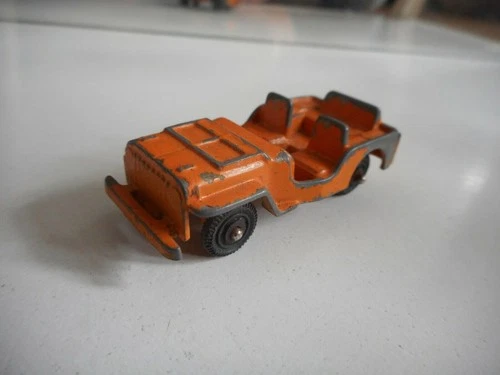 Marx-Jeep in Orange