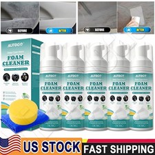 Deep Clean Nano Foam Cleaner Spray for Car Interior Removes Dirt No Water Needed