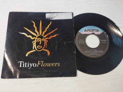 Titiyo Flowers + Doin His Thing 1990 Arista - Single LP Vinyl 7'' VG/VG Am