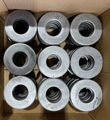 #ad 1 1 2quot; 1.5quot; Flat Washer Lot of 6. 3.5quot;OD x 1.65quot;ID x 0.193quot; thick $21.00