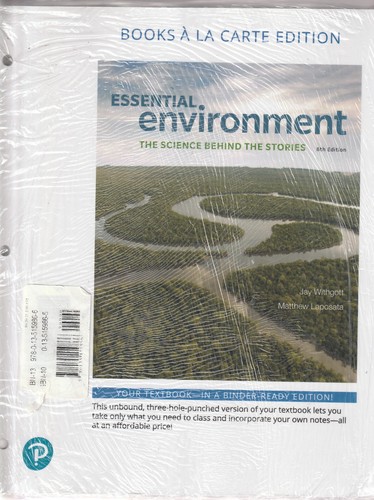 Essential Environment : The Science Behind the Stories, Books a la Carte Ed LC8