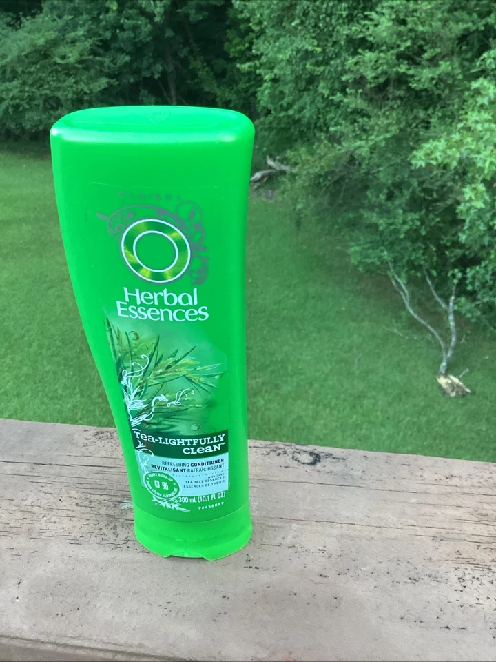 HERBAL ESSENCES CLAIROL TEA LIGHTFULLY CLEAN REFRESHING CONDITIONER 10.1 oz HTF - Image 3 of 4