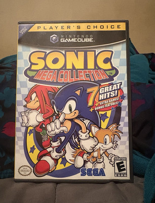 Sonic Mega Collection Nintendo GameCube (SCRATCHED DISC)