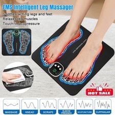 Portable EMS Foot Massager Neuropathy Pain Relief for Home, Travel, Office Use