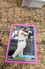 2026 Topps Series 1 - 1991 Topps Baseball Derek Jeter #T91-30 Pink
