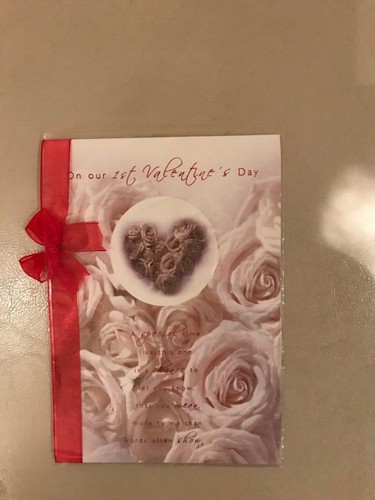 First Valentine’s Day card - Picture 2 of 3