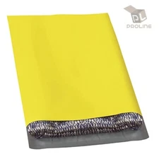 500 Poly Mailers 10x13 Shipping Bags Plastic Packaging Mailing Envelope YELLOW