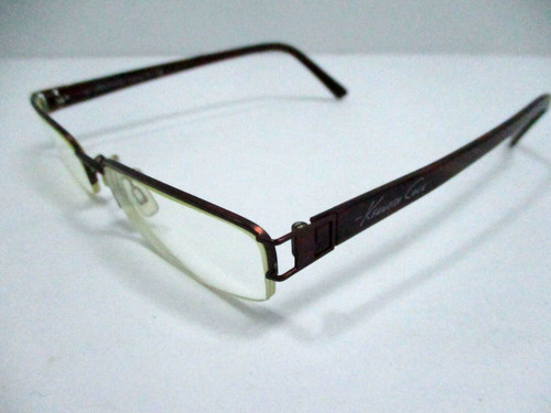 KENNETH COLE Eyeglasses KC554 Col.N61 Half Rim Frames 52 17 140 Made In Italy