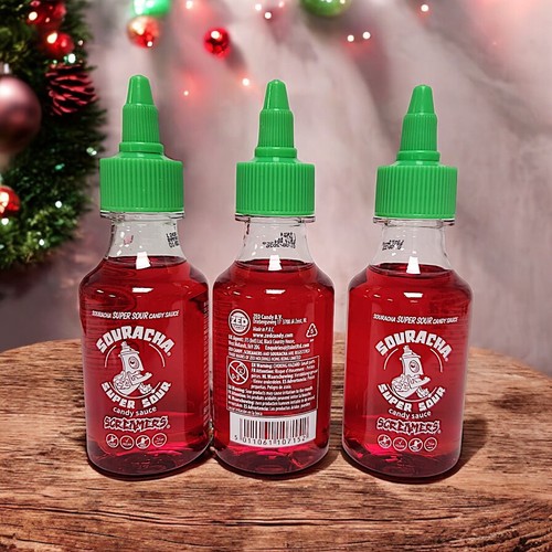Zed Candy SCREAMERS SOURACHA Super Sour Candy Sauce 90ml Liquid Sour Treat - Bild 3 von 27