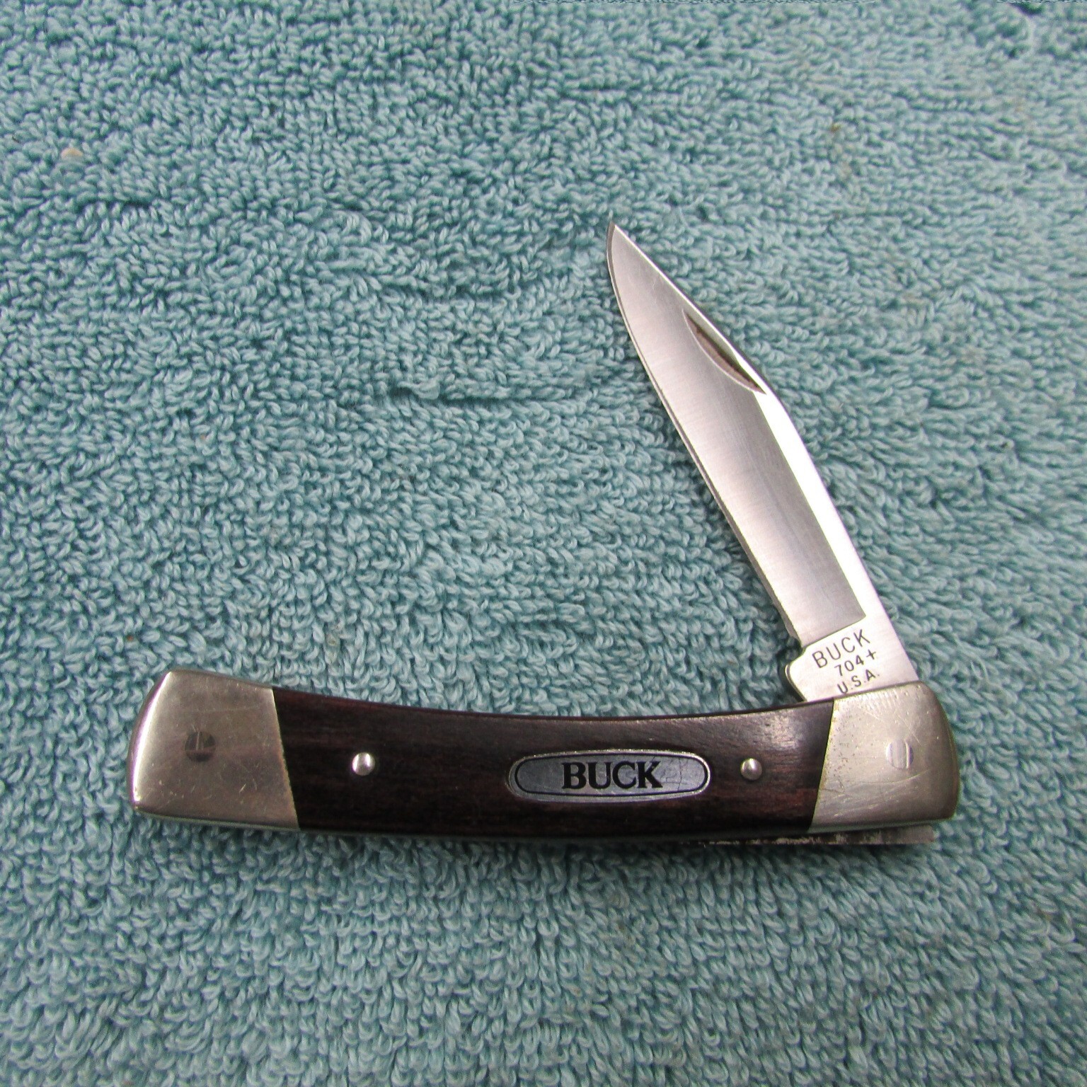Buck USA 704 + 1991 Single Blade eBay