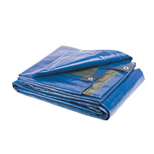 TELO OCCHIELLATO PESANTE TELONE 280GRMQ IMPERMEABILE RESISTENTE PVC MISURE VARIE