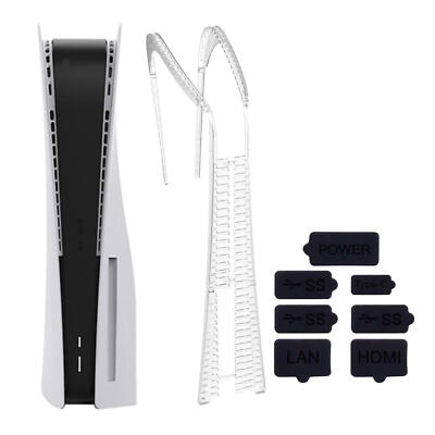 Nera Copertura Antipolvere Nera Per PlayStation 5 - Proteggi La Tua Console PS5 Da Polvere E Graffi Cover Ps5 - Foto 12