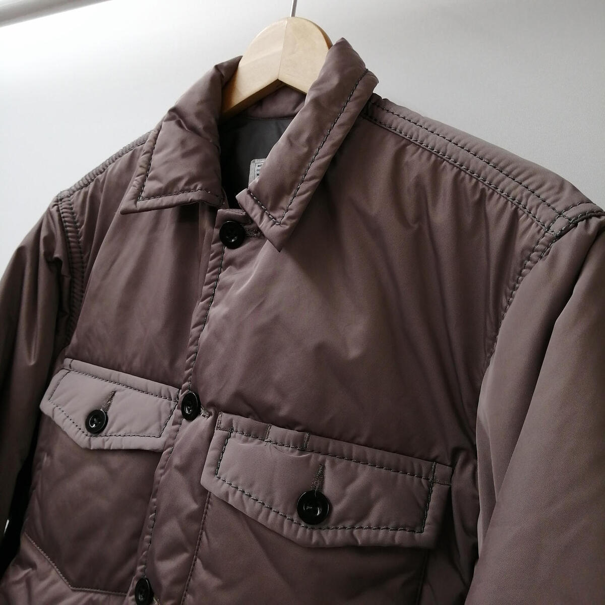 SACAI SPORTS MIX PADDED SHIRT Men's Size 1 S L 71 cm made in SACAI SPORTS MIX PADDED SHIRT Men's Size 1 S L 71 cm made in
