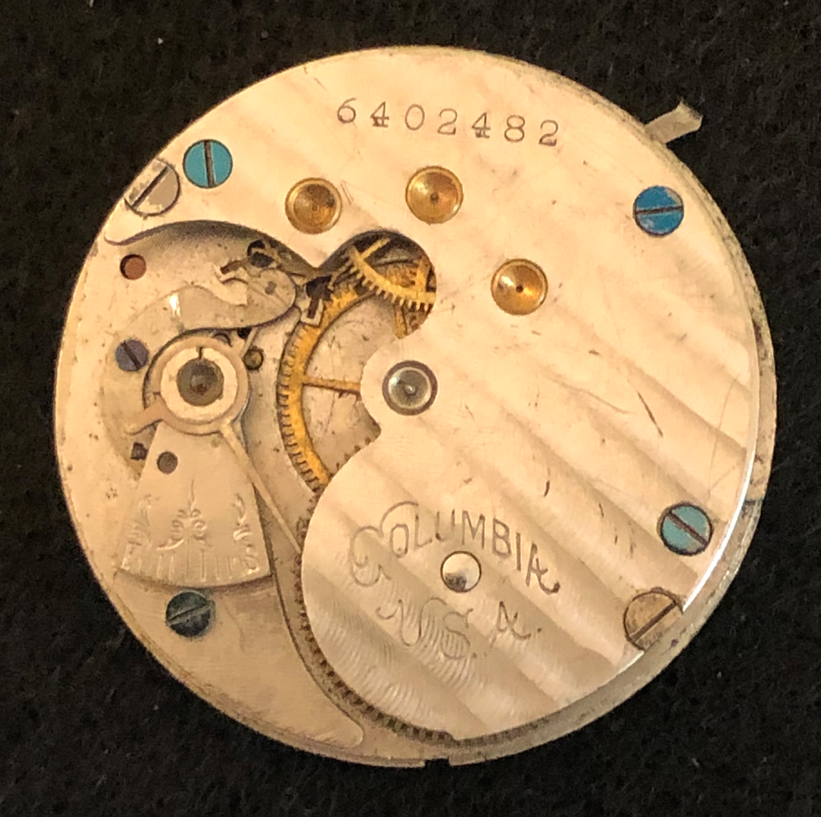 New York Standard Grade Columbia 44 Pocket Watch 