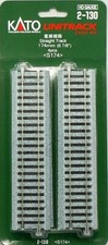 Kato 2-130 HO Scale 174mm 6 7/8" Straight UniTrack - Code 83 - 4 sections