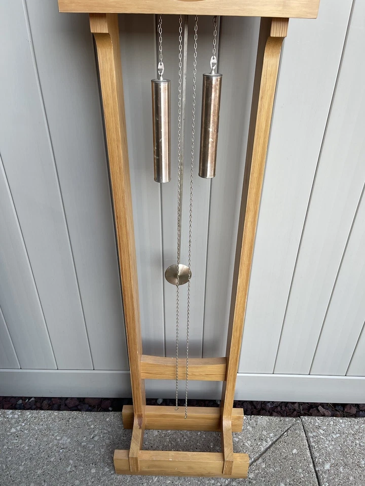 Vintage Mid Century Modern Scandinavian Grandfather Clock - Image 3 of 4