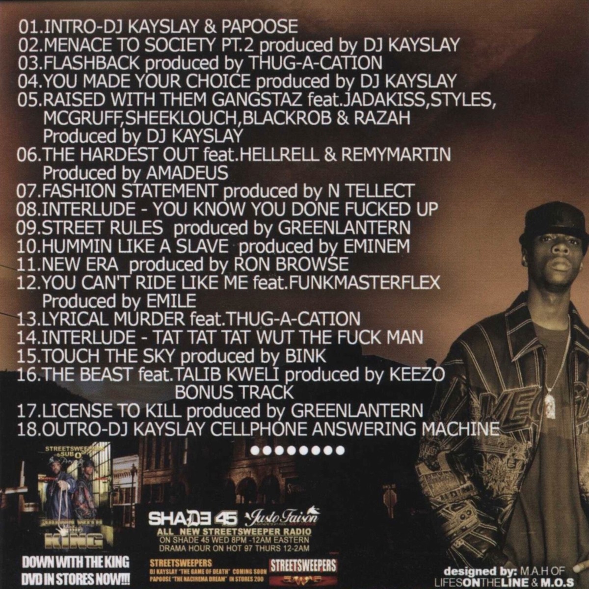 DJ KAY SLAY - MENACE II SOCIETY PT. 2 PAPOOSE - HIP HOP RAP