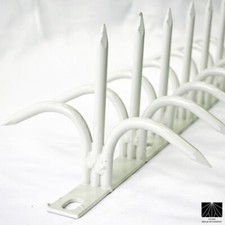 Shinobi Gaeshi H130 Dual Bladed White made in Japan Security Fence Spikes