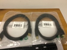 Qty (2) Monoprice 5438 USB Cables