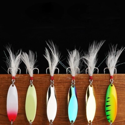Blinker 20g Spoon Spinner Jig Köder Barsch Forelle Hecht Angeln Angelköder